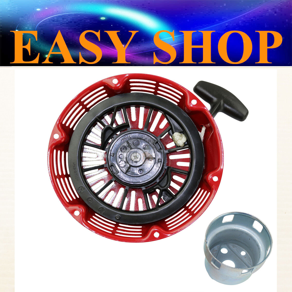 Honda GX340 GX390 11/13HP Generator Recoil Pull Starter Start Flange Engine Moto