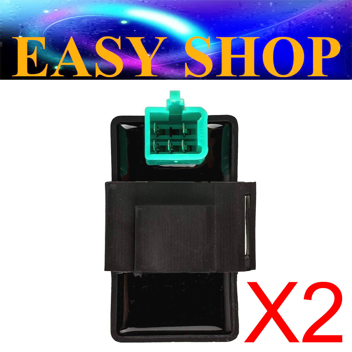 2x 5 Pin IGNITION CDI UNIT 50/70/90/110/125/150cc Trail Dune Gokart Scooter Bike