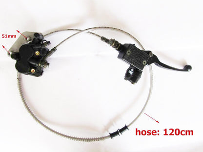 51mm Front Hydraulic Brake Caliper System 110cc 125cc 140cc Thumpstar Atomic DHZ