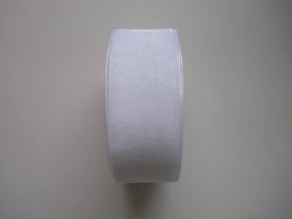 25 Yard 35mm Organza Sheer Ribbon Bow Wedding Craft Sew Gift Box Scrapbook DIY