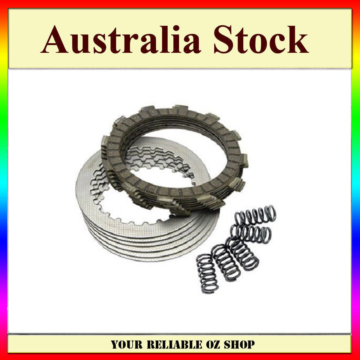 Clutch Kit Springs Friction Steel for Honda TRX450R TRX450 TRX450ER