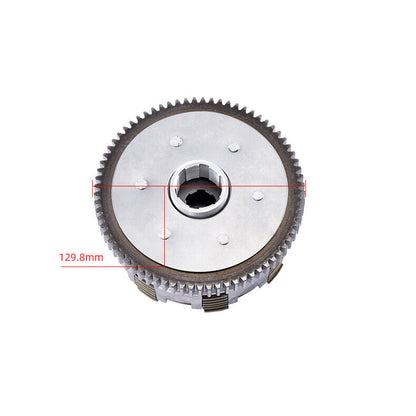 6 Plate 73 Tooth Manual Clutch For Honda CG150 150cc 162FMI & 162FMJ Air Cooled
