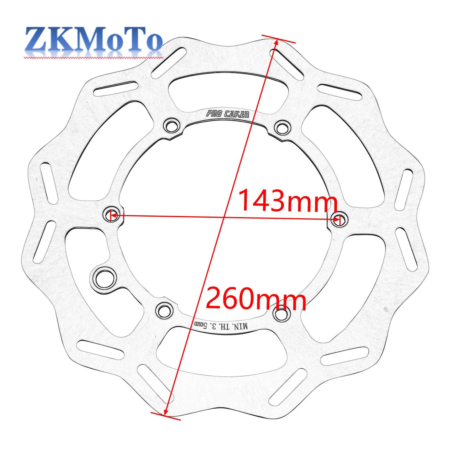 Front Rear Brake Disc Rotor For KTM EXC EXCF SX SXF XC XCW XCF TPi 125 - 450