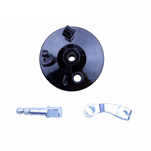 FRONT WHEEL DRUM BRAKE HUB PLATE FOR PY50 YZINGER PEEWEE 50CC PW50 YAMAHA