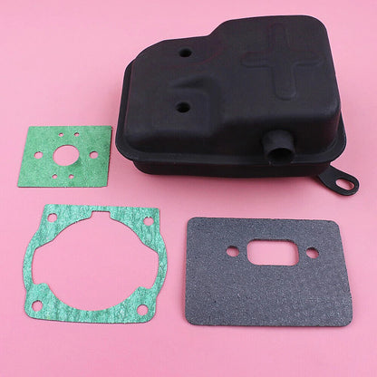 Exhaust Muffler Cylinder Carby Gasket For 40-5 430 Lawn Mower Engine Trimmer