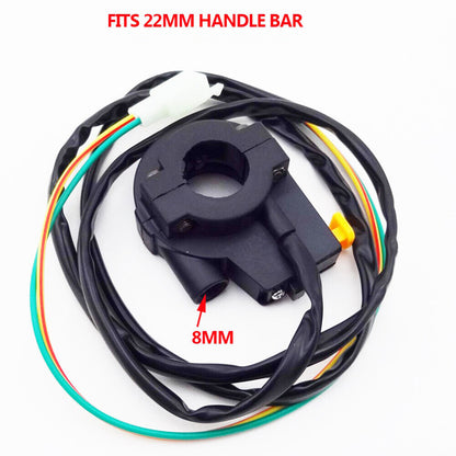 Twist Throttle Grips Switch Brake Cable Clutch Lever 80cc 100cc Motorized Bike