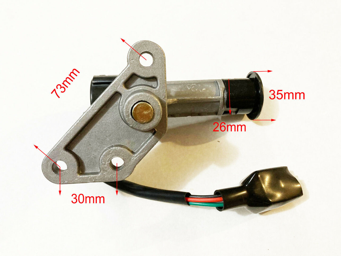Key Ignition Switch tool box cushion Lock GY6 Scooter Moped TaoTao Buyang Roketa
