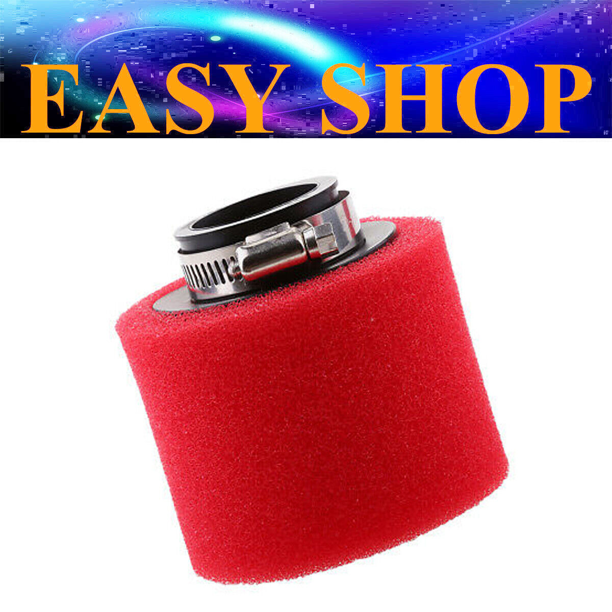 47mm 48mm Red Foam Air Filter For 140cc 150cc 160cc 200cc 250cc Atomic Assassin
