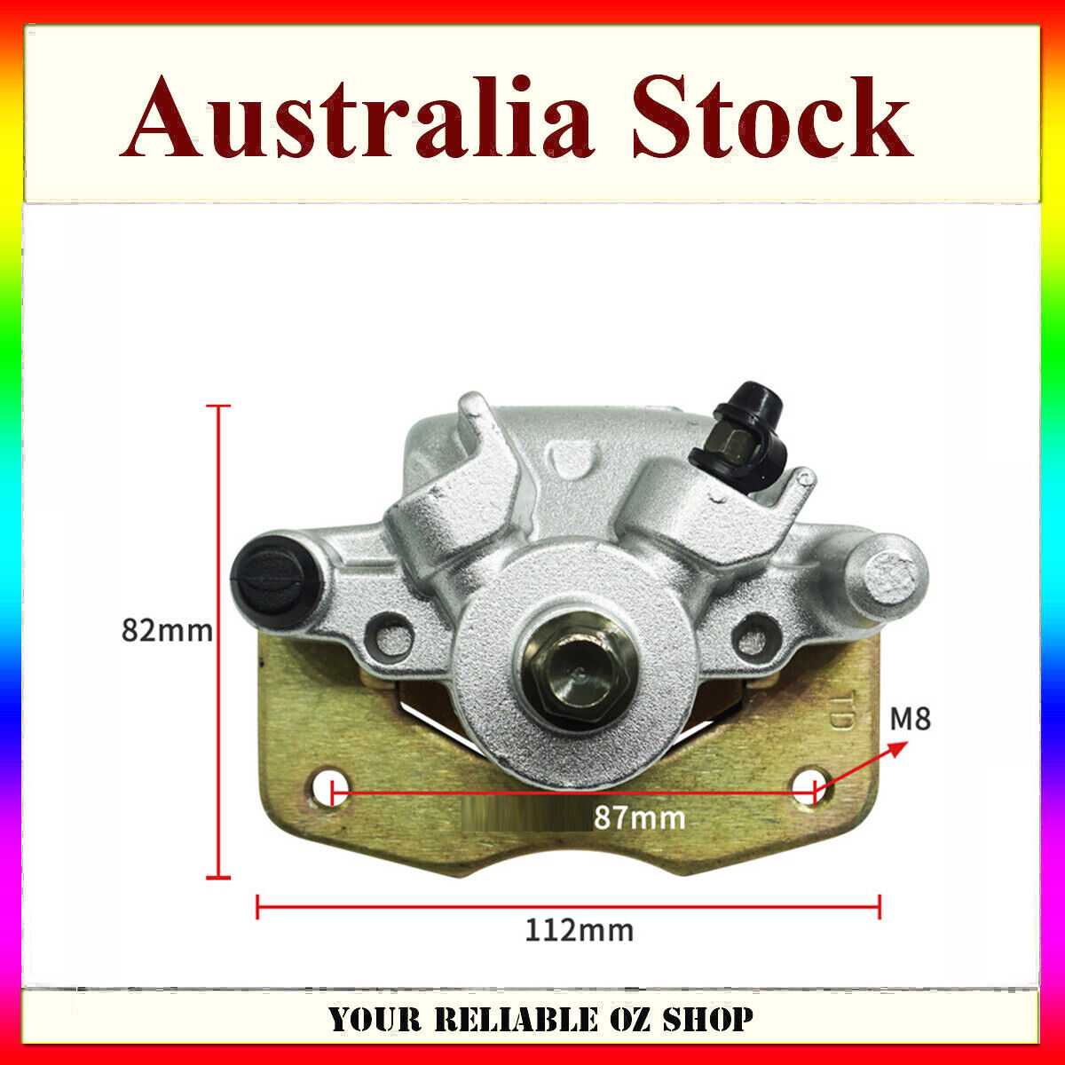 Rear Brake Caliper Fit Can Am Outlander 500 650 Max STD XT EFI 2007 2008-2012