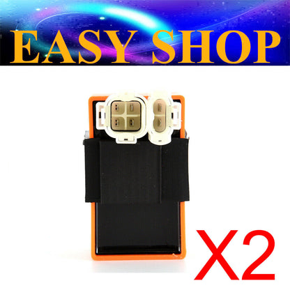 2X 6 PIN IGNITION CDI BOX For GY6 50cc 125cc 150CC 152QMI 152QMJ157QMI 157QMJ