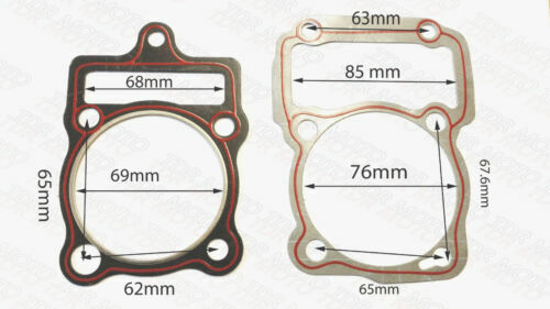 69mm Head Base Gasket Kit CG250cc 300cc Motowork Atomic Assassin Thumpstar Kymco