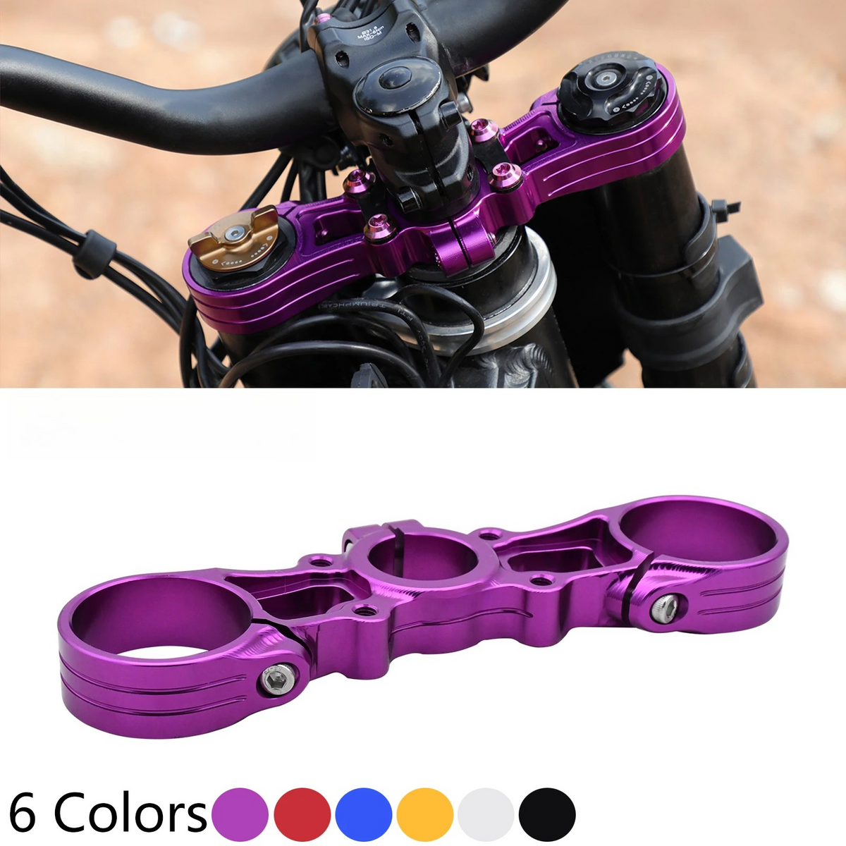 Front Fork Upper Triple Tree Clamp Holder For Surron Light Bee X S Electric BIke