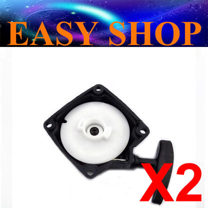 2x 67mm Recoil Pull Starter For 23cc 43cc 47cc 49cc 2 Stroke PIT PRO Brushcutter