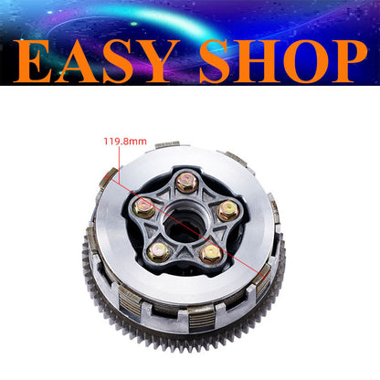 6 Plate 73 Tooth Manual Clutch For Honda CG150 150cc 162FMI & 162FMJ Air Cooled