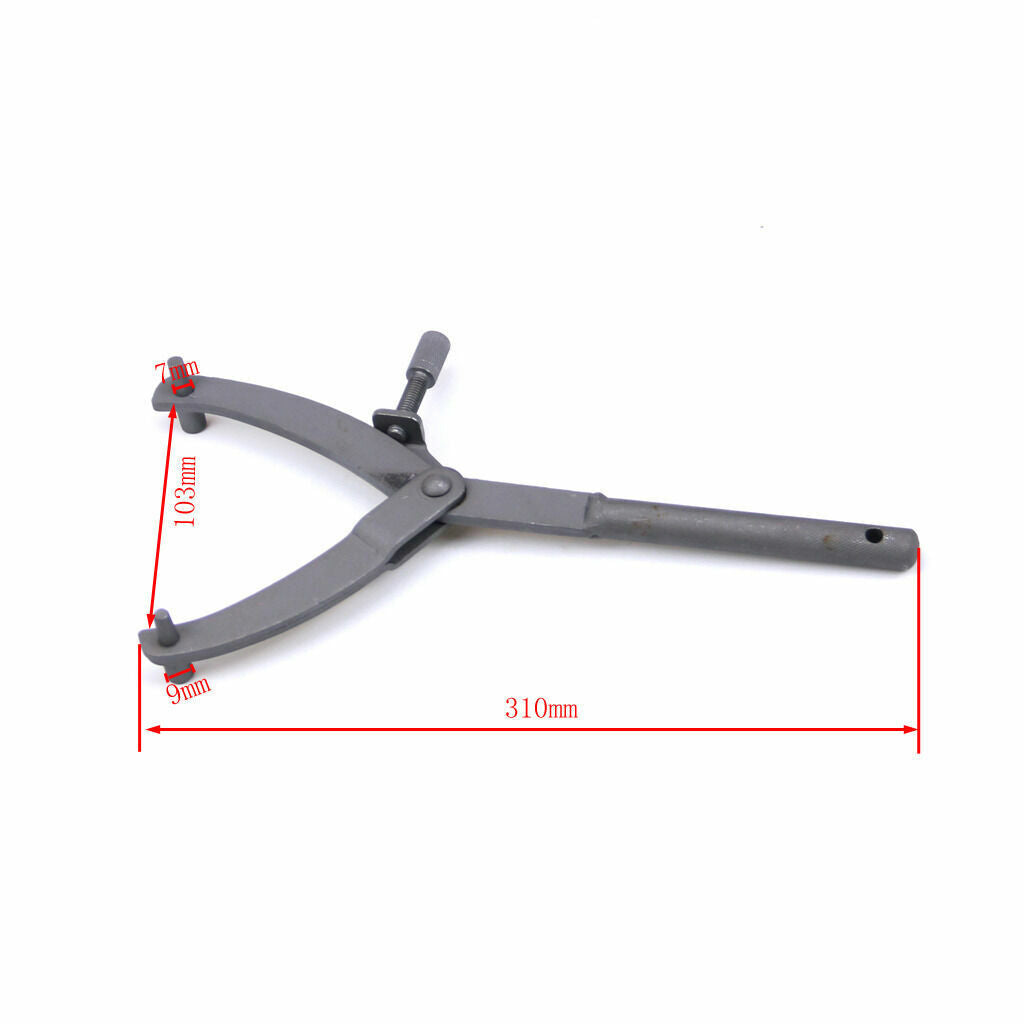 Motorcycle Clutch Flywheel Pulley Sprocket Spanner Wrench Holder Locking Tool