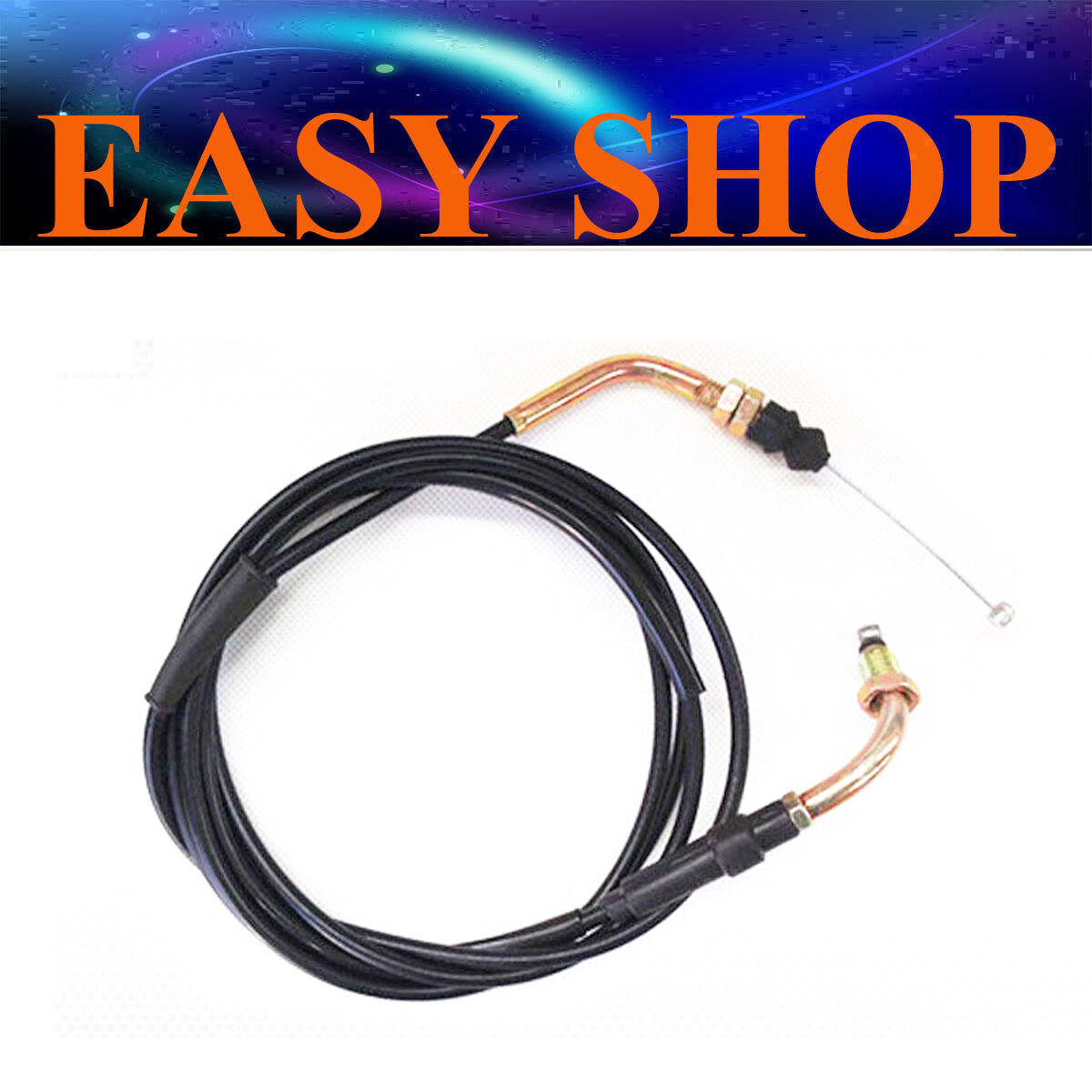 2270mm 115mm Throttle Cable GY6 150cc 200cc 250cc Gokart ATV Moped Buggy Bike