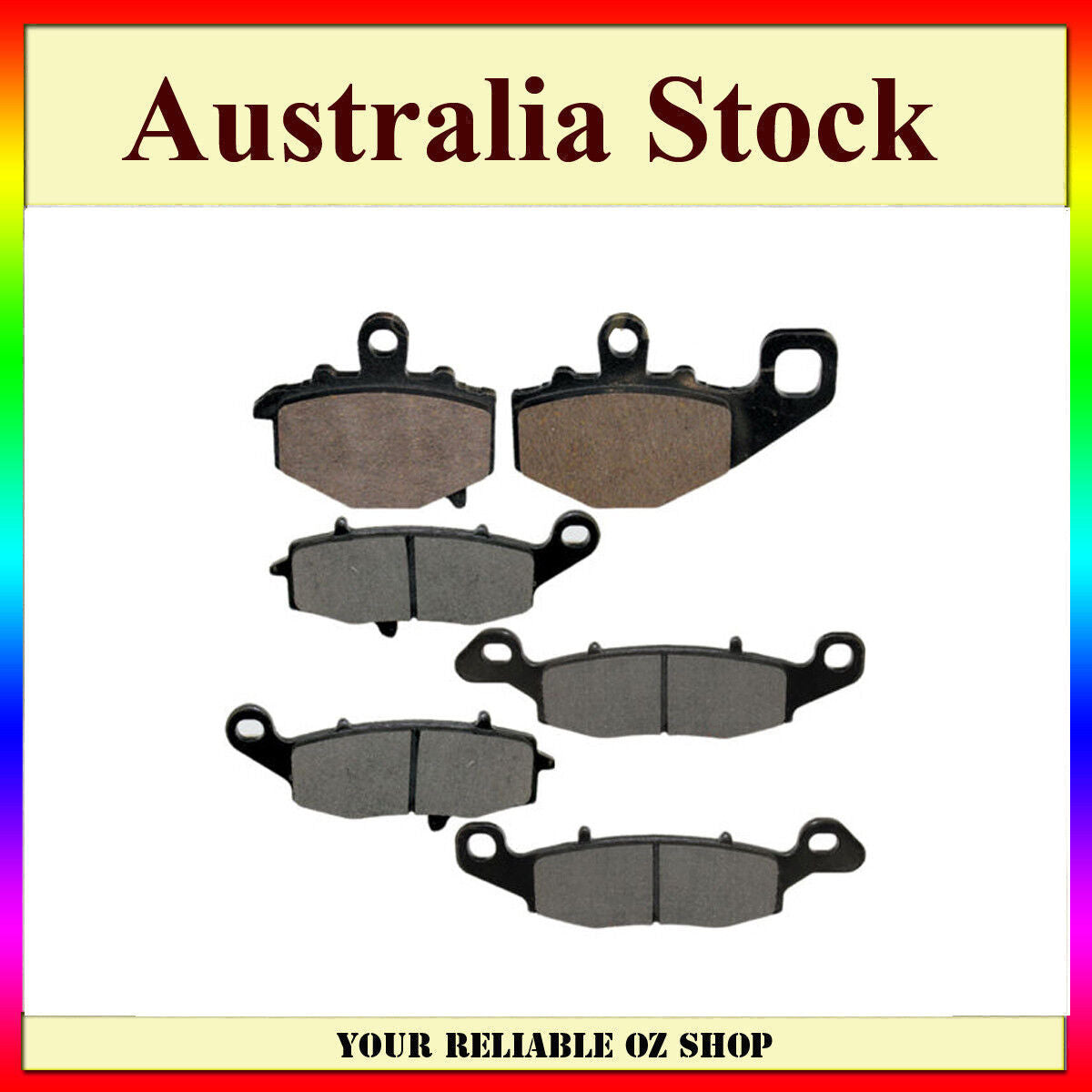 FRONT & REAR BRAKE PADS FOR KAWASAKI KLE650 VERSYS 650 2007-2013