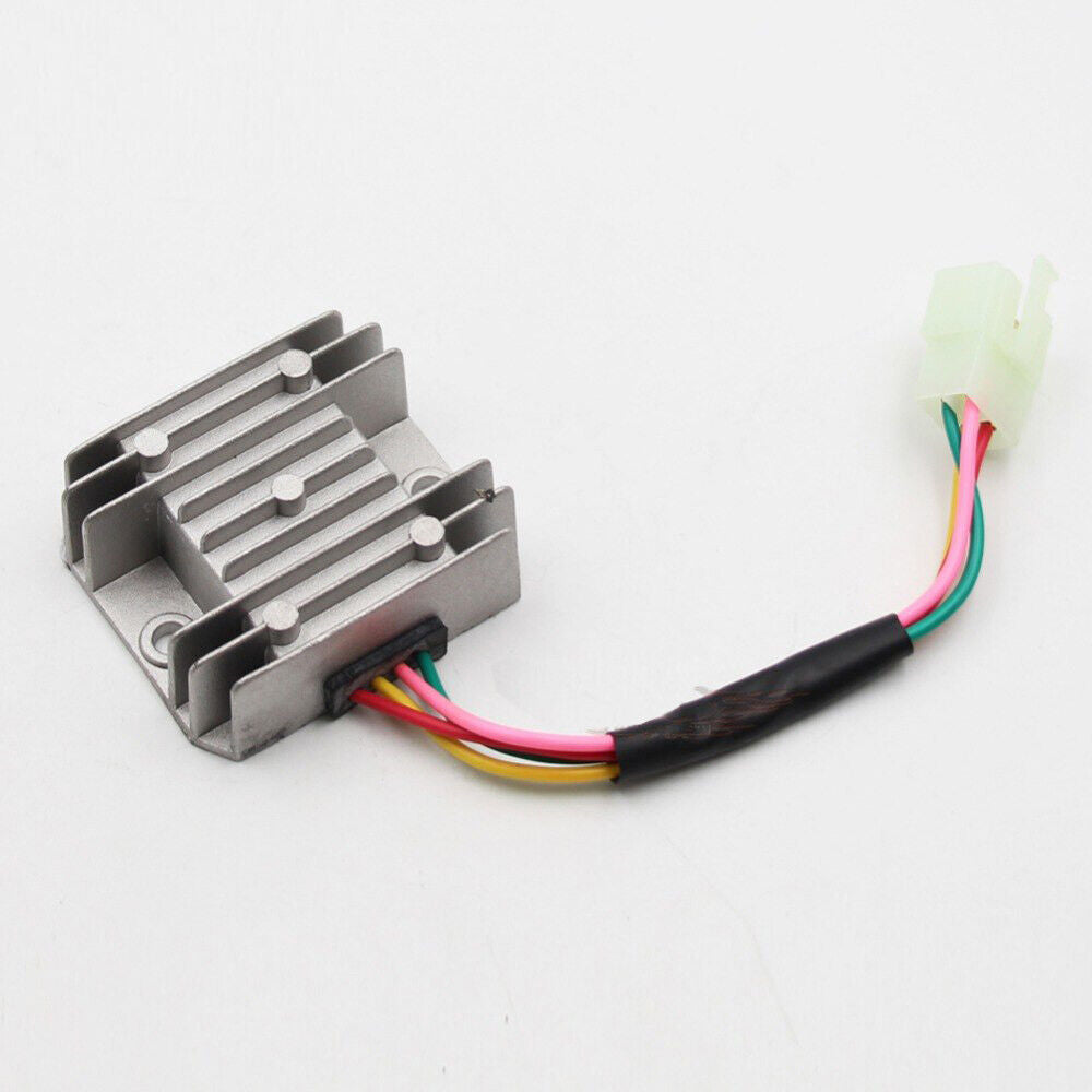 12V IGNITION COIL AC CDI 4 PIN REGULATOR Rectifier GY6 ENGINE SUNL Buyang Roketa