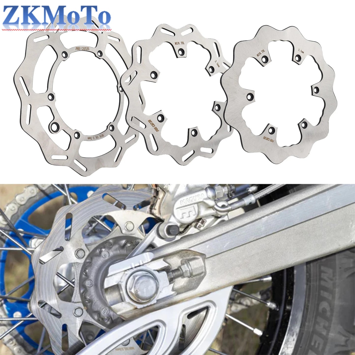 Front Rear Brake Disc Rotor For KTM EXC EXCF SX SXF XC XCW XCF TPi 125 - 450
