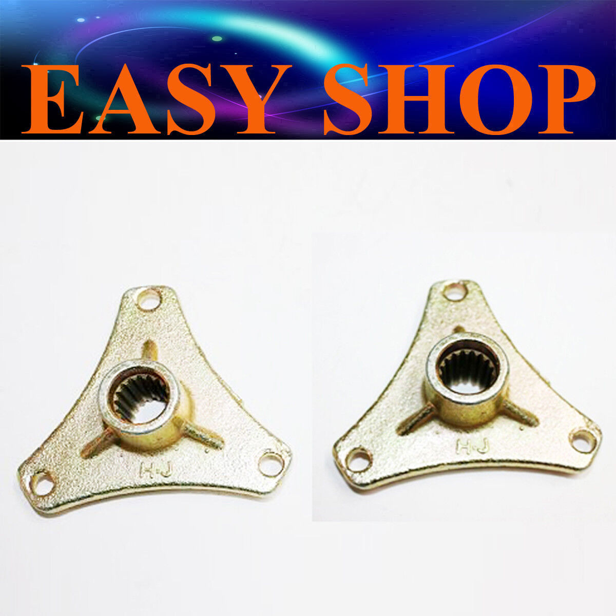 3 Stud 17T Spline Wheel Rear Axle Hub 50cc 110cc 125cc Quad Dirt Bike ATV