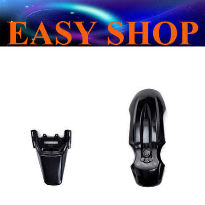 Front + Rear Plastic Fender Mudguards Covers For HONDA CRF XR 50cc Atomik Pitpro