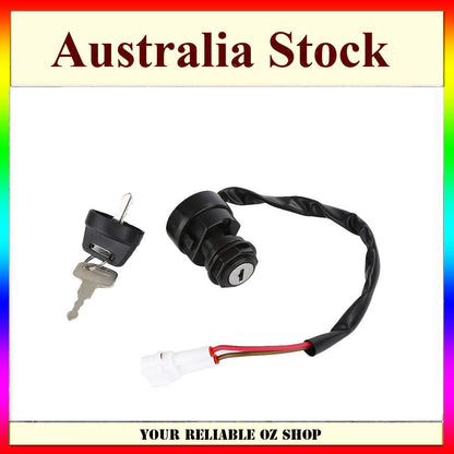 2 pin Ignition Key Switch YAMAHA YFM350 Raptor Wolverine Bruin YFM125 Grizzlies