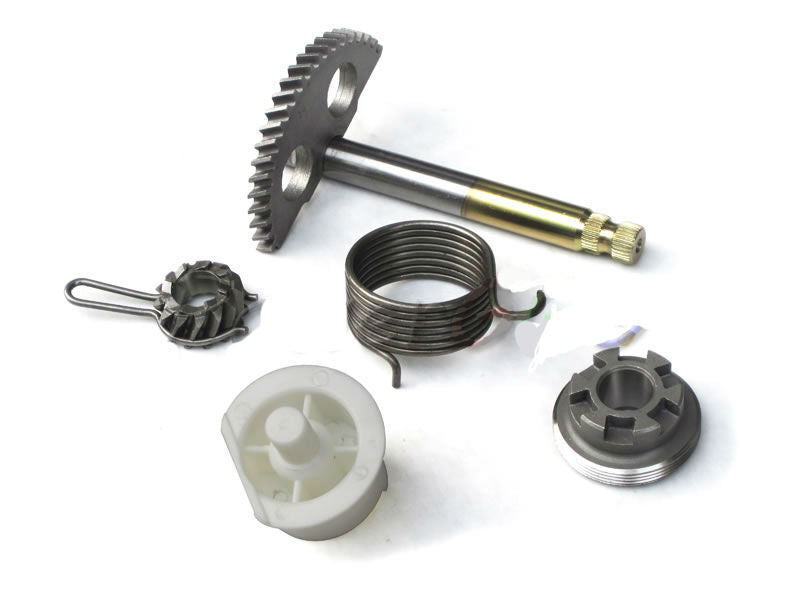 KICK START STARTER + SPINDLE SHAFT GEAR AXLE FOR PEEWEE PINION YAMAHA PW50 PY50