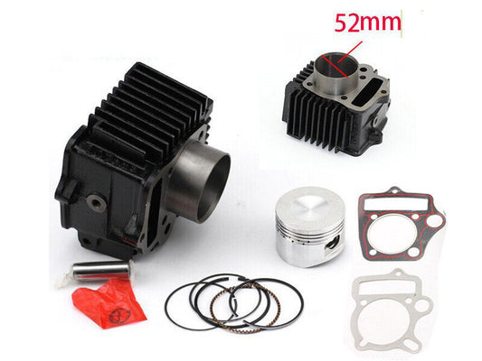 52mm Bore CYLINDER PISTON RINGS 107cc 110cc 125cc Roketa Orion SSR SDG Lifan DHZ