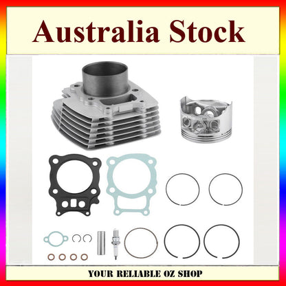 78.5mm BARREL CYLINDER BORE PISTON GASKET TOP END SET For Honda Rancher TRX350