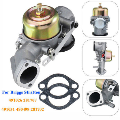 Carby Carburetor For Briggs & Stratton 491026 281707 491031 490499 12hp Engine
