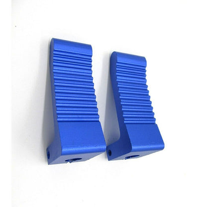 12MM CNC Blue FOOT PEGS FOOTPEG REST 49cc 50cc 2 Stroke Minimoto Kids Thumpstar