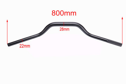 22mm To 28mm 1-1/8" Motorcycle Handlebar Handle Bar Fat Dirt Pit ATV Quad Bike