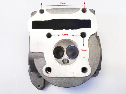 GY6 50cc Engine Cylinder Head Valves SCOOTER Moped ATV Quad Go Kart
