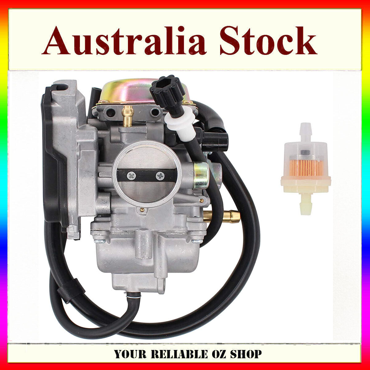 Carburetor Carb Carby For Suzuki Eiger 400 LTF400 LTF400F 2x4 4x4 Manual 02-07