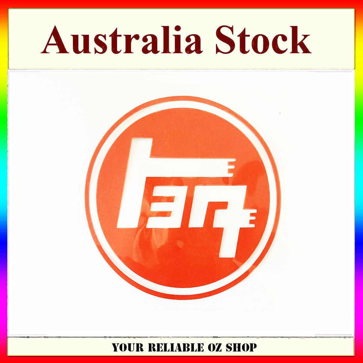 TOYOTA VINTAGE TEQ ROUND LOGO JDM Drift Sticker Decal CAR WINDOW WALL