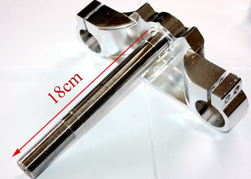 Silver 33mm Triple Trees 22mm Clamps 110cc 125cc PITPRO DIRT BIKE Binocular Fork
