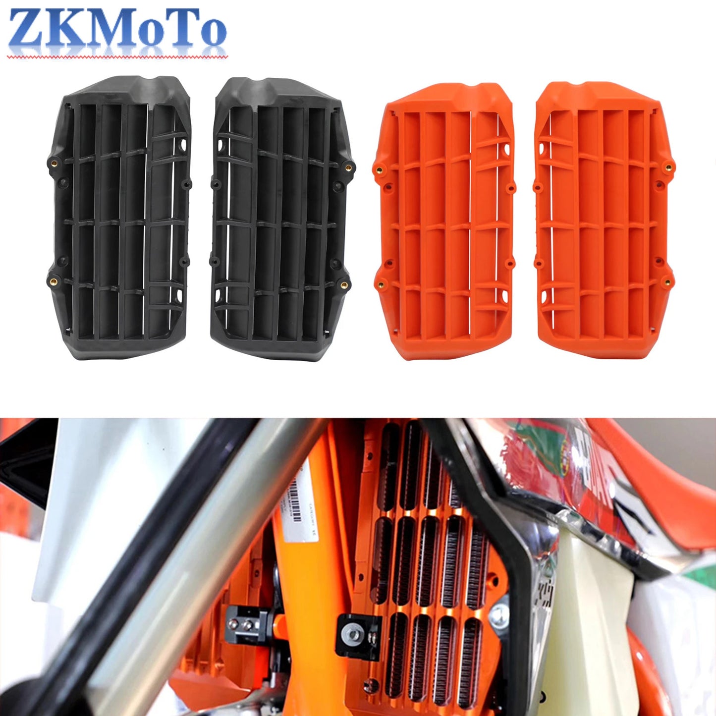 Nylon Radiator Guard Protector Water Tank Cover For KTM SX125 SX150 SXF250