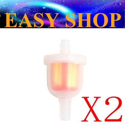 2x 6mm Petrol Fuel Filter Cleaner 50cc 110cc 125cc 150cc 250cc Quad Buggy Bike