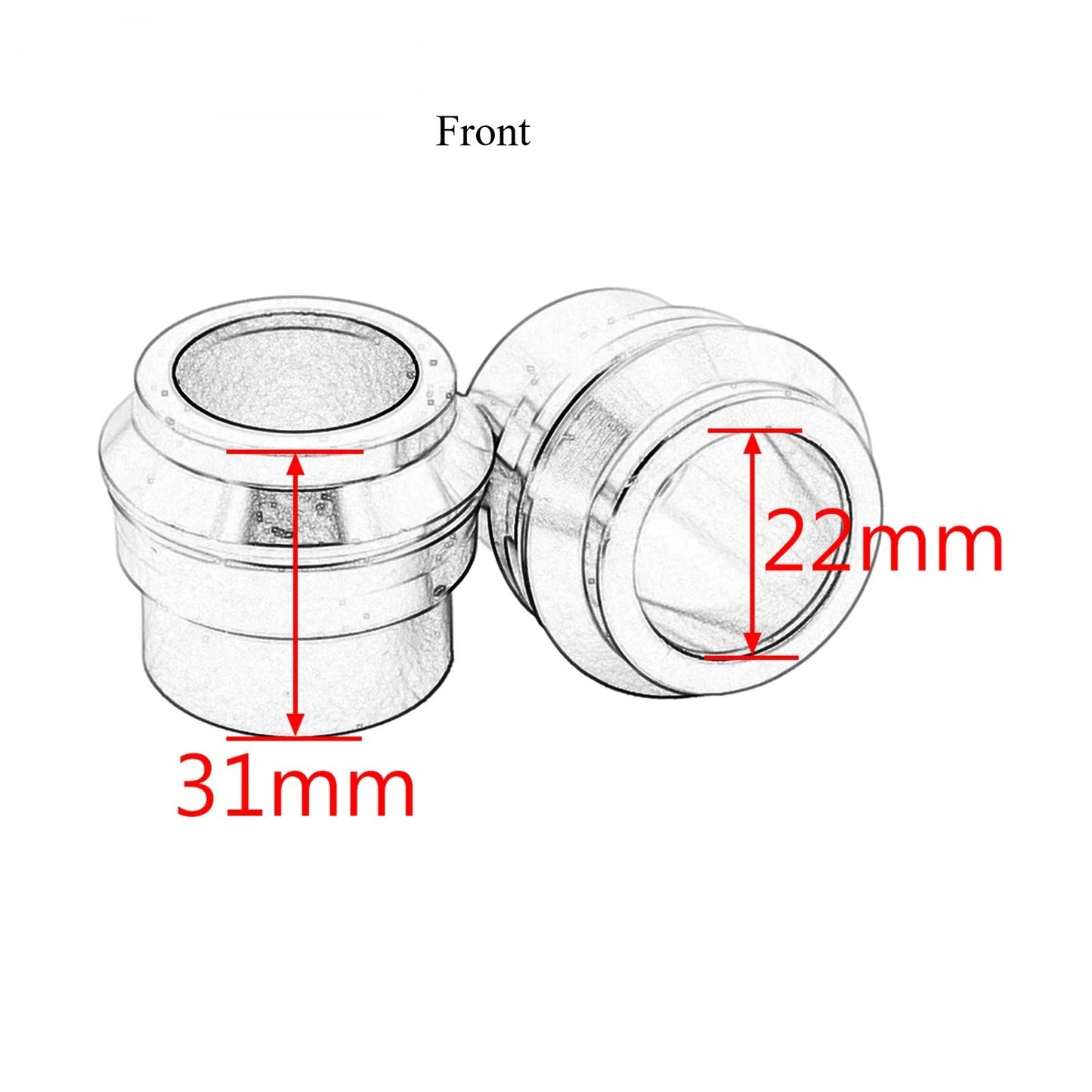 Front Rear Wheel Hub Axle Spacer For Husqvarna TC FC 125 TX TE FX FE FC 125-501