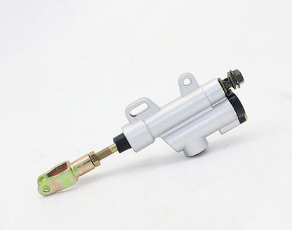 M10mm Rear Foot Hydraulic Brake Master Cylinder 110cc 125cc 250cc Quad Bike ATV