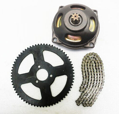 7T Gear Box 72 Tooth Sprocket 138 Links 25H CHAIN 43cc 47cc 49cc Motowork Atomic