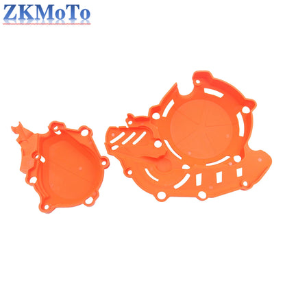 Engine Clutch Guard Case Cover For KTM EXCF 500 SXF XCFW XWF HUSQVARNA FC FE 450