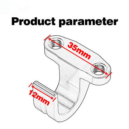 CNC Brake Line Hose Cable Clamp Holder For Kawasaki KX450 KX250X KX450X