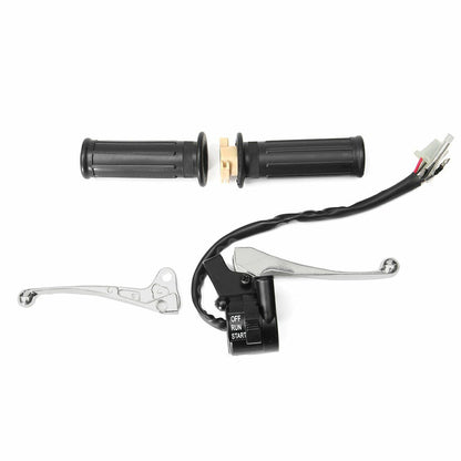 START SWITCH BRAKE LEVER GRIP THROTTLE HOUSING CABLE G50T Loncin Jianshe PY50