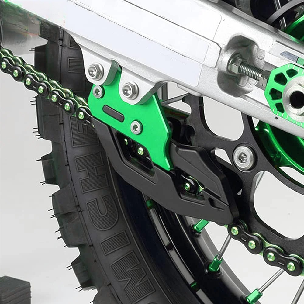 CNC Chain Guide Gurad Protector For Kawasaki KX250 KX450 KX250F KX450F KLX450R