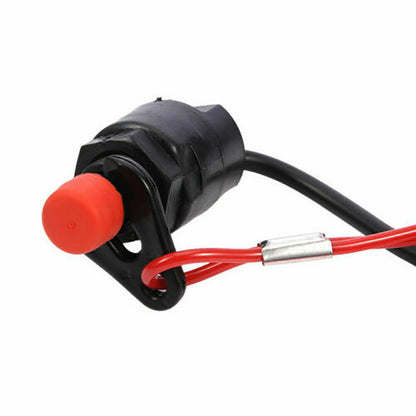 Boat Outboard Marine Engine Motor Kill Stop Switch Cord & Safety Tether Lanyard