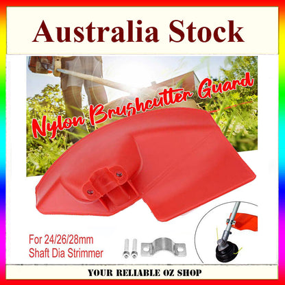 Brushcutter Guard Shield For 24mm 26mm 28mm Shaft Trimmer Brush Cutter Lawnmower