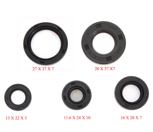 Engine Motor Oil Seal Kit Set For Honda CT110 Postie Trail Bike 1981-1986