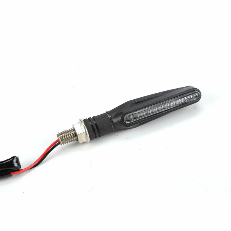 2x LED Turn Signal Indicator Blinker For Honda Suzuki Yamaha Kawasaki KTM Harley