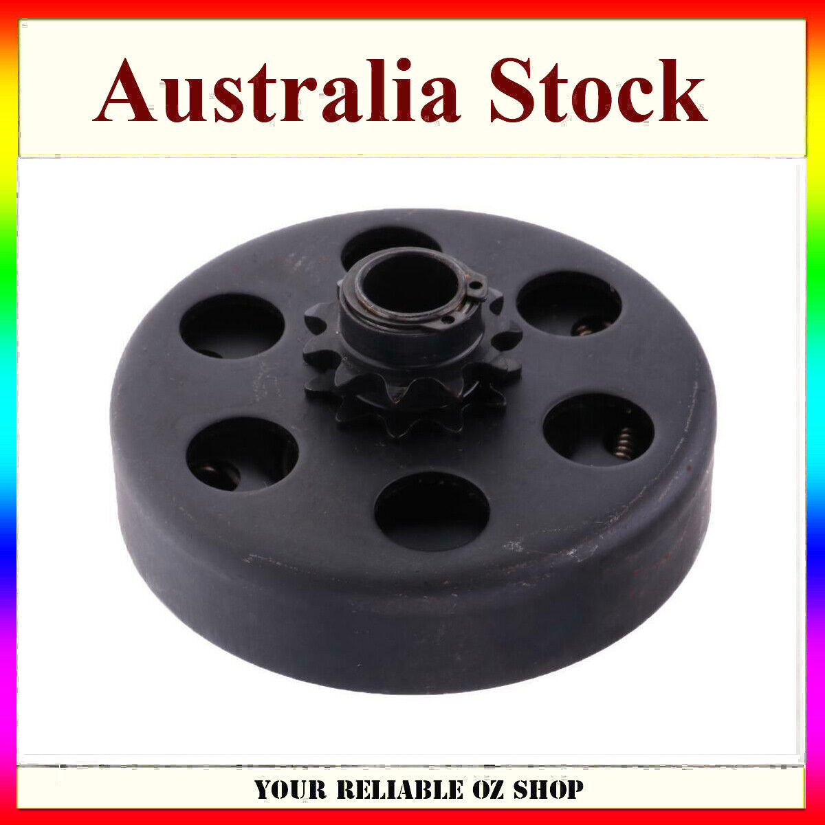 Centrifugal Dry Clutch 5/8" 16mm 11T Tooth #35 Pitch for 80cc Go Kart Buggy Bike